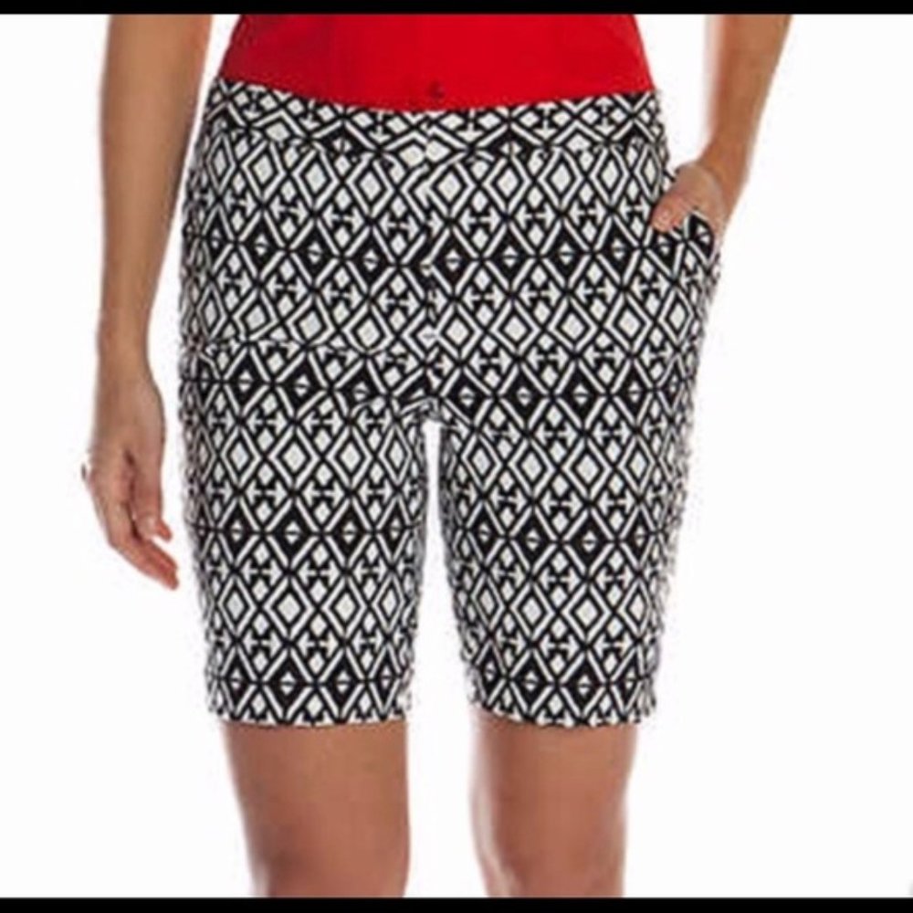 MARIO SERRANI Bermuda Shorts comfort tummy control